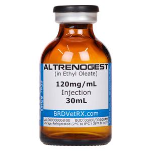 Altrenogest Injection for Horses 120mg/ml 30 ml - Item # 3028RX