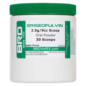 Griseofulvin Oral Powder for Horses 2.5gm/9cc 30 scoop - Item # 3040RX
