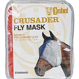 Crusader Pasture Standard Fly Mask without Ears Warmblood - Item # 30613