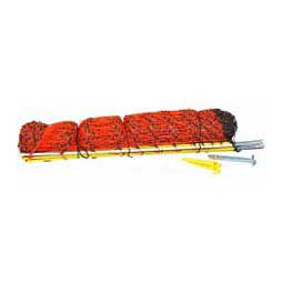 Poultry and Goat Electric Mesh Net Fence Orange - Item # 30621