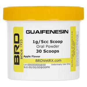 Guaifenesin Oral Powder for Horses 1g/ 5cc scoop - 30 scoops - Item # 3066RX
