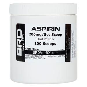 Aspirin Oral Powder for Horses 200 mg/ 5cc scoop - 100 scoops - Item # 3069RX