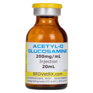 Acetyl-D-Glucosamine Injection for Horses 200mg/ml 20 ml - Item # 3075RX
