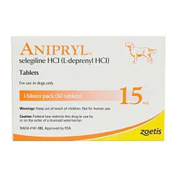 Anipryl for Dogs 15 mg 30 ct - Item # 311RX