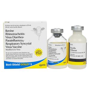 Bovi-Shield Gold 5 Cattle Vaccine 10 dose - Item # 31272