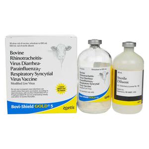 Bovi-Shield Gold 5 Cattle Vaccine 50 dose - Item # 31273