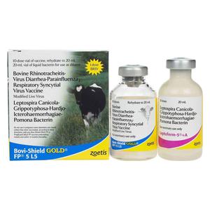 Bovi-Shield Gold FP5 L5 Cattle Vaccine 10 dose - Item # 31276