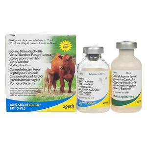 Bovi-Shield Gold FP5 VL5 Cattle Vaccine 10 dose - Item # 31278