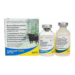 PregGuard Gold FP 10 Cattle Vaccine 10 ds - Item # 31280