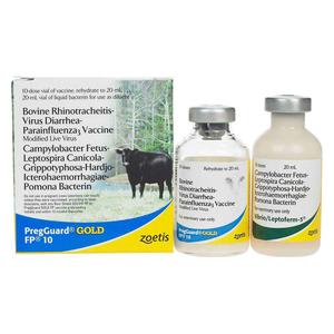 PregGuard Gold FP 10 Cattle Vaccine 10 dose - Item # 31280