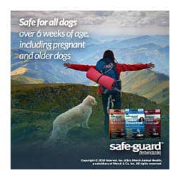 Safe-Guard Canine Dewormer 3 x 1 gm - Item # 31651