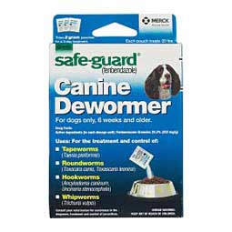 Safe-Guard Canine Dewormer 3 x 2 gm - Item # 31652