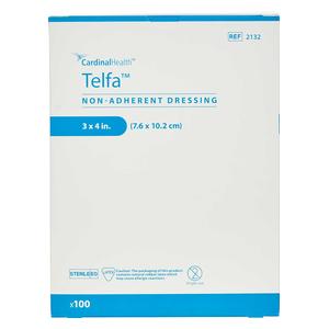Telfa Non-Adherent Dressing 3 x 4 in (100 ct) - Item # 31697