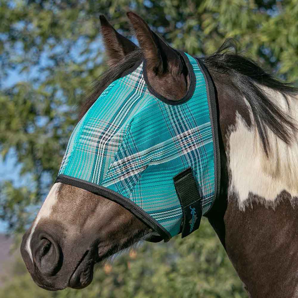 Valley Vet Horse Fly Mask with Web Trim Kensington Fly Masks, Boots