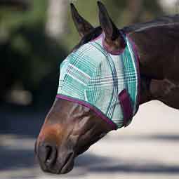 Fly Mask with Web Trim Imperial Jade - Item # 31977