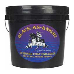 Black As Knight Coat Enhancer for Black and Bay Horses 7 lb (30-90 days) - Item # 32044