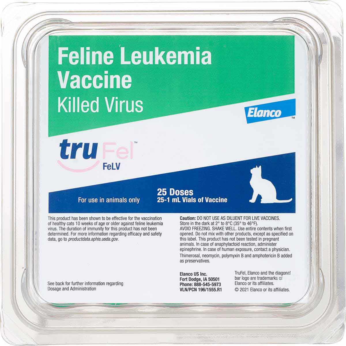 FelOVax LvK Cat Vaccine Elanco Animal Health Cat Vaccines