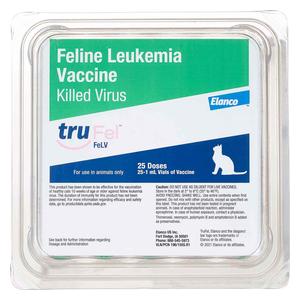TruFel FeLV Cat Vaccine 25 x 1 dose - Item # 32089