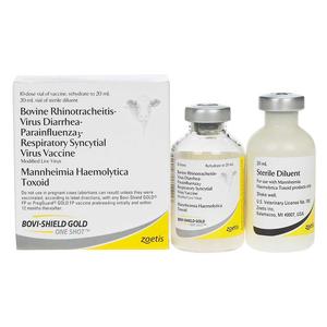 Bovi-Shield Gold One Shot Cattle Vaccine 10 dose - Item # 32165
