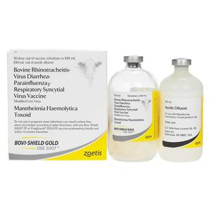 Bovi-Shield Gold One Shot Cattle Vaccine 50 dose - Item # 32166