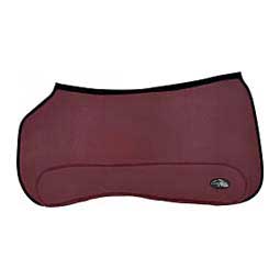 The Cloud Horse Saddle Pad Burgundy - Item # 32190