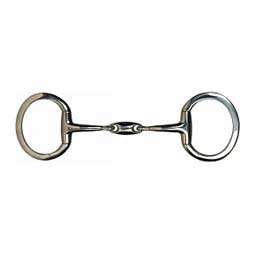 Oval Link Eggbutt Snaffle Horse Bit 5 1/2 in - Item # 32253