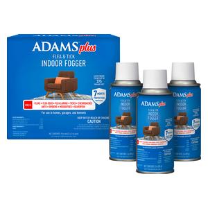 Adams Plus Flea and Tick in Door Fogger 3 ct (3 oz each) - Item # 32326