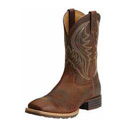 Hybrid Rancher Square Toe 11" Cowboy Boots Brown Rowdy - Item # 32430
