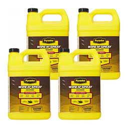 Pyranha Wipe N' Spray Fly Spray for Horses 4 gallon - Item # 32443