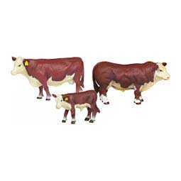Cattle Family Kids Farm & Ranch Toys Set Hereford - Item # 32469