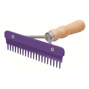 Mini Fluffer Comb Purple 6 in - Item # 32580