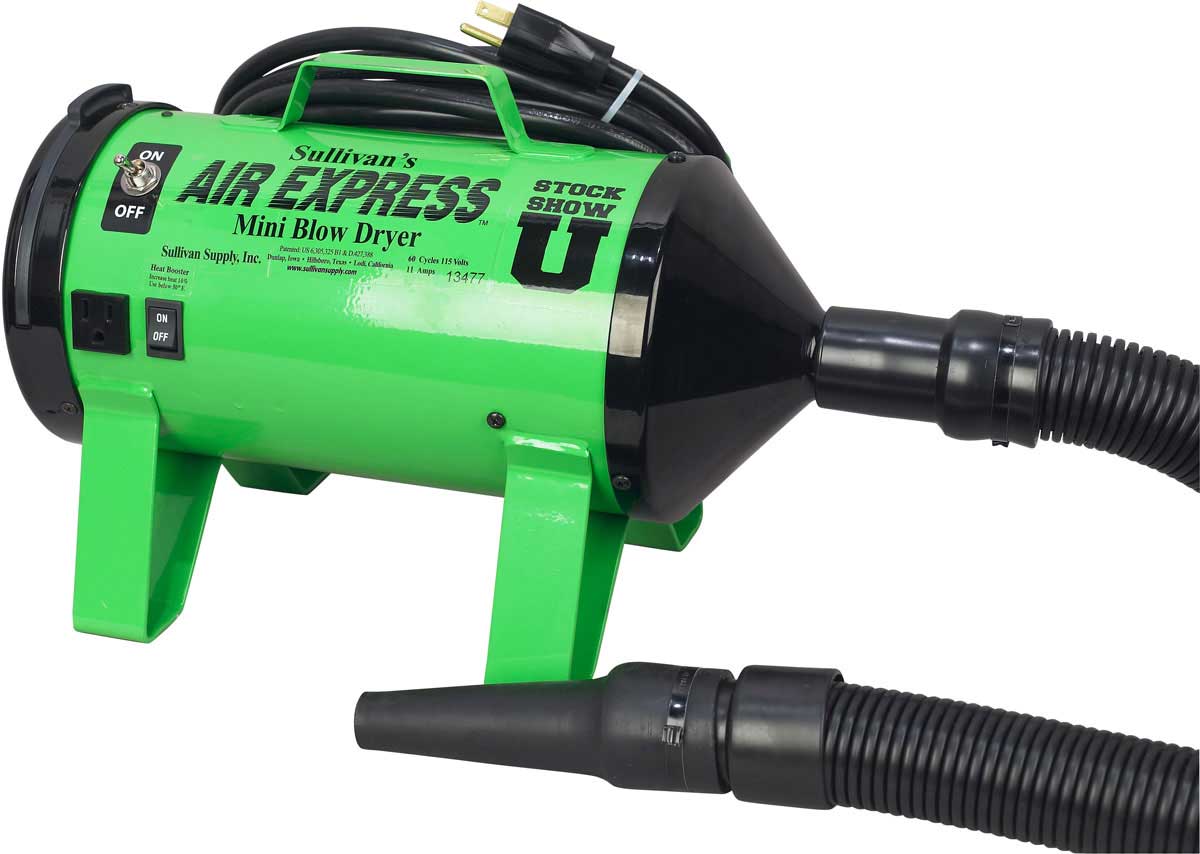 Air Express Mini Blow Dryer for Livestock Grooming Sullivan Supply