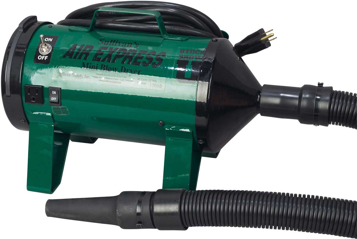Air Express Mini Blow Dryer for Livestock Grooming Sullivan Supply