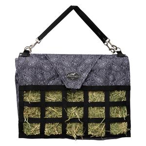 Medium Feed Hay Bag Paisley/Black - Item # 32737