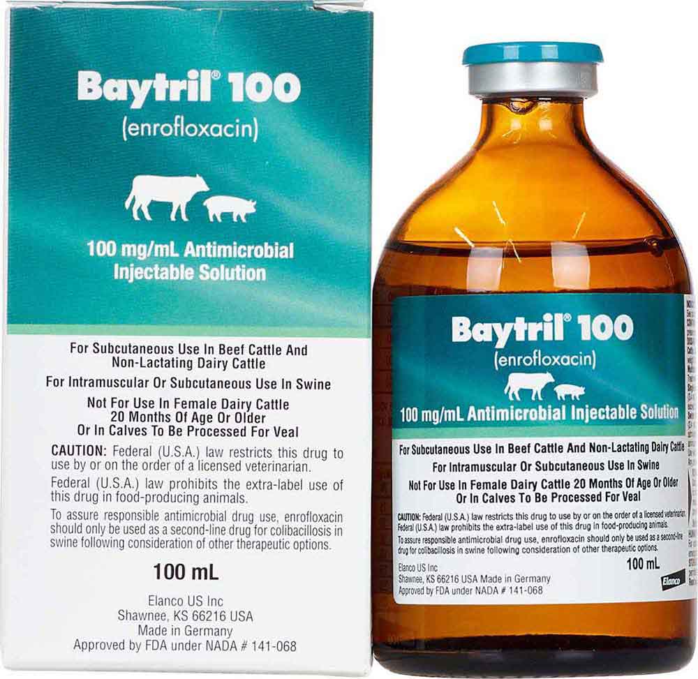 Baytril Dosage Chart For Rats