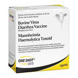 One Shot BVD Cattle Vaccine 10 dose - Item # 32987