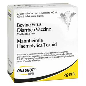 One Shot BVD Cattle Vaccine 50 dose - Item # 32988