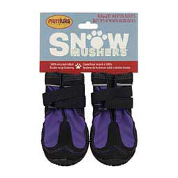 Muttluks Snow Mushers Dog Boots Purple - Item # 33111