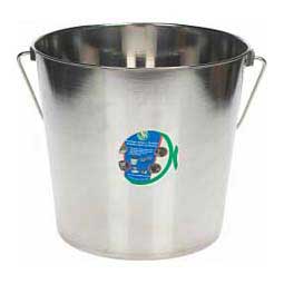 Indoor/Outdoor Stainless Steel Feed & Water Pail 16 qt - Item # 33182