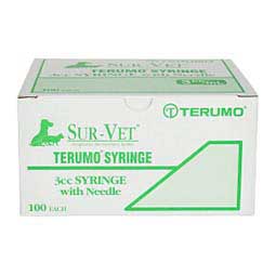Economy Syringes with Needles 100 ct (3 cc w/ 22 ga x 3/4 in) - Item # 33272