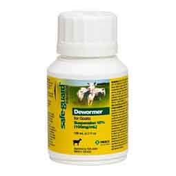 Safe-Guard Dewormer Suspension for Beef & Dairy Cattle & Goats 125 ml - Item # 33534