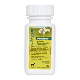 Safe-Guard Dewormer Suspension for Beef & Dairy Cattle & Goats 125 ml - Item # 33534