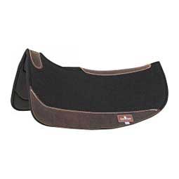 ContourPedic Barrel Horse Saddle Pad Black - Item # 33539