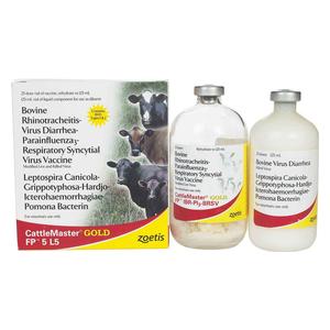 CattleMaster Gold FP5 L5 Cattle Vaccine 25 dose - Item # 33572
