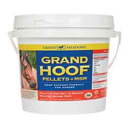 Grand Hoof + MSM Pellets Hoof Support Formula for Horses 5 lb (80 days) - Item # 34160