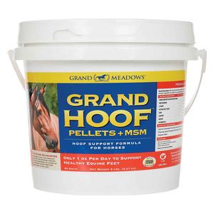 Grand Hoof + MSM Pellets Hoof Support Formula for Horses 5 lb (80 days) - Item # 34160