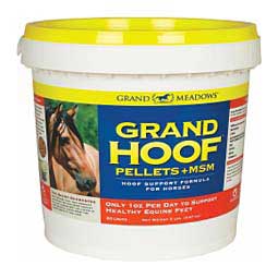 Grand Hoof + MSM Pellets Hoof Support Formula for Horses 5 lb (80 days) - Item # 34160