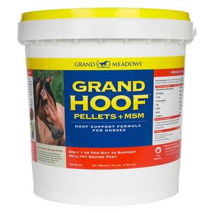 Grand Hoof + MSM Pellets Hoof Support Formula for Horses 10 lb (160 days) - Item # 34161