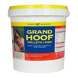 Grand Hoof + MSM Pellets Hoof Support Formula for Horses 10 lb (160 days) - Item # 34161
