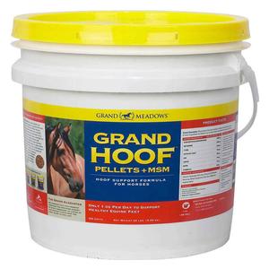 Grand Hoof + MSM Pellets Hoof Support Formula for Horses 20 lb (320 days) - Item # 34162